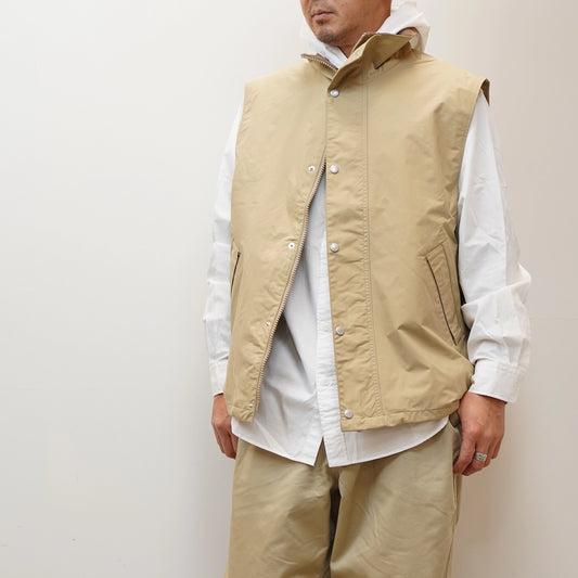 【nanamica】ナナミカ men's 2L PERTEX UNLIMITED Field Vest "2Color"