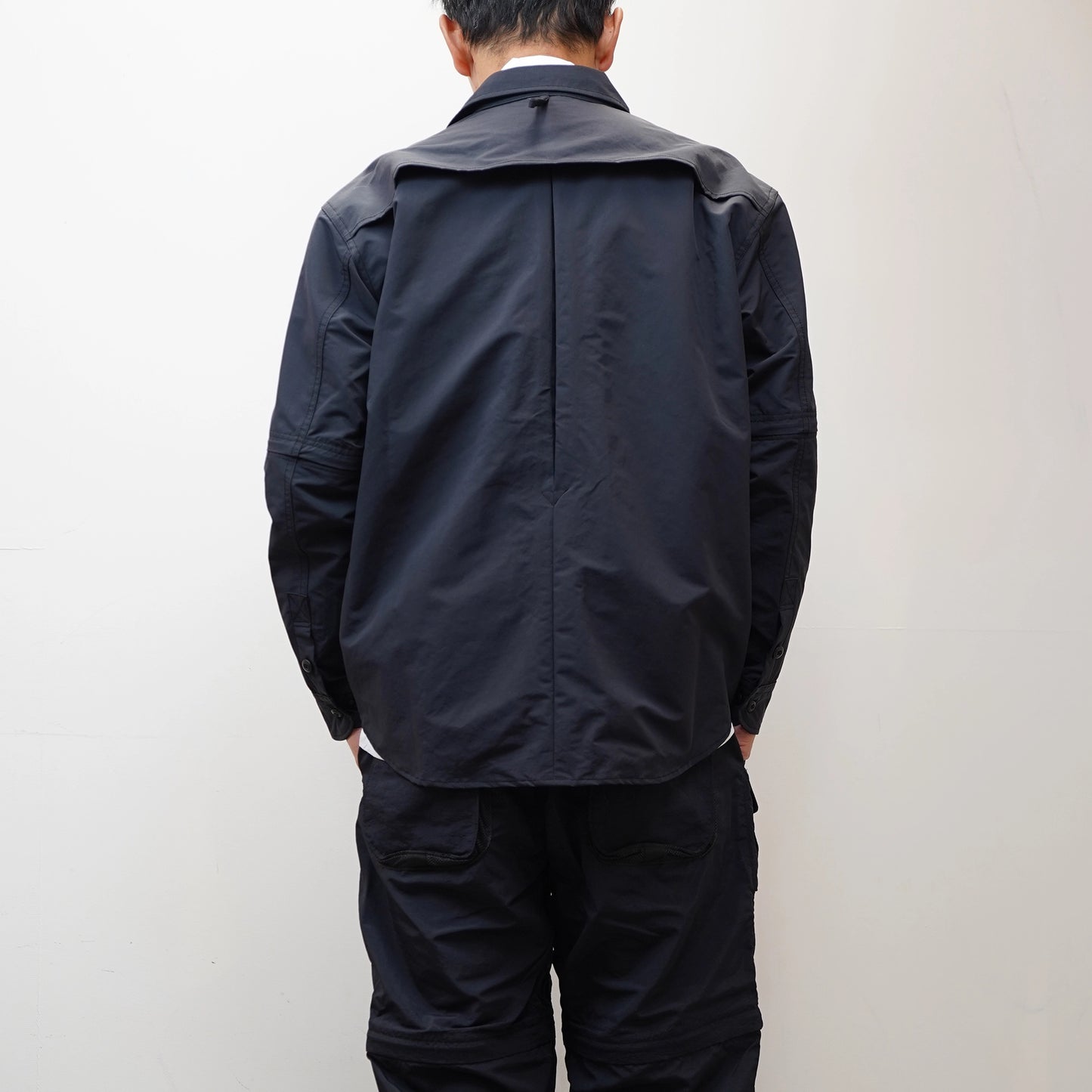 【Mountain Research】マウンテンリサーチ Phishing Shirt "Black"
