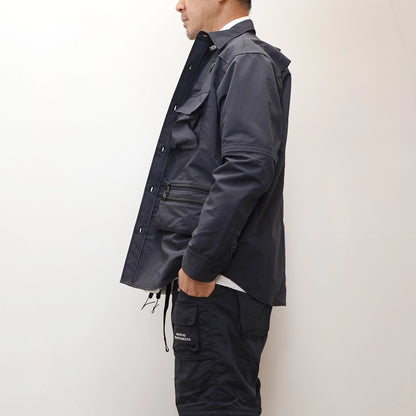 【Mountain Research】マウンテンリサーチ Phishing Shirt "Black"