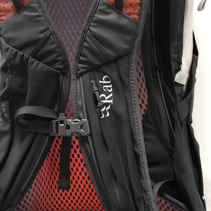 【Rab】ラブ men's Syclon XP 40 "Black×Dark Pewter"