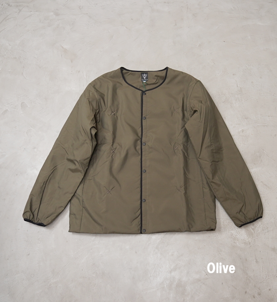 【South2 West8】サウスツーウエストエイト men's Filling Jacket-Poly Peach Taffeta "2Color"