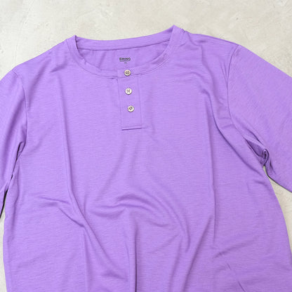 【BRING】ブリング unisex WUNDERWEAR Henry Neck T-shirt "3Color" ※ネコポス可