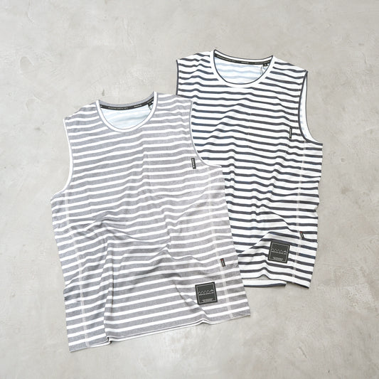 【Mountain Martial Arts】マウンテンマーシャルアーツ unisex MMA POLARTEC Border Sleeve-less "2Color" ※ネコポス可