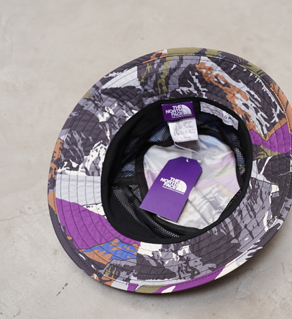 【THE NORTH FACE PURPLE LABEL】ノースフェイスパープルレーベル Mountain Wind Hat "Purple" ※ネコポス可
