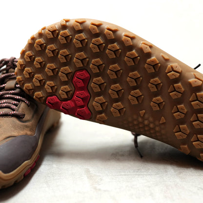 【VIVOBAREFOOT】ヴィヴォ ベアフット women's Tracker Leather AT Low "Bracken"