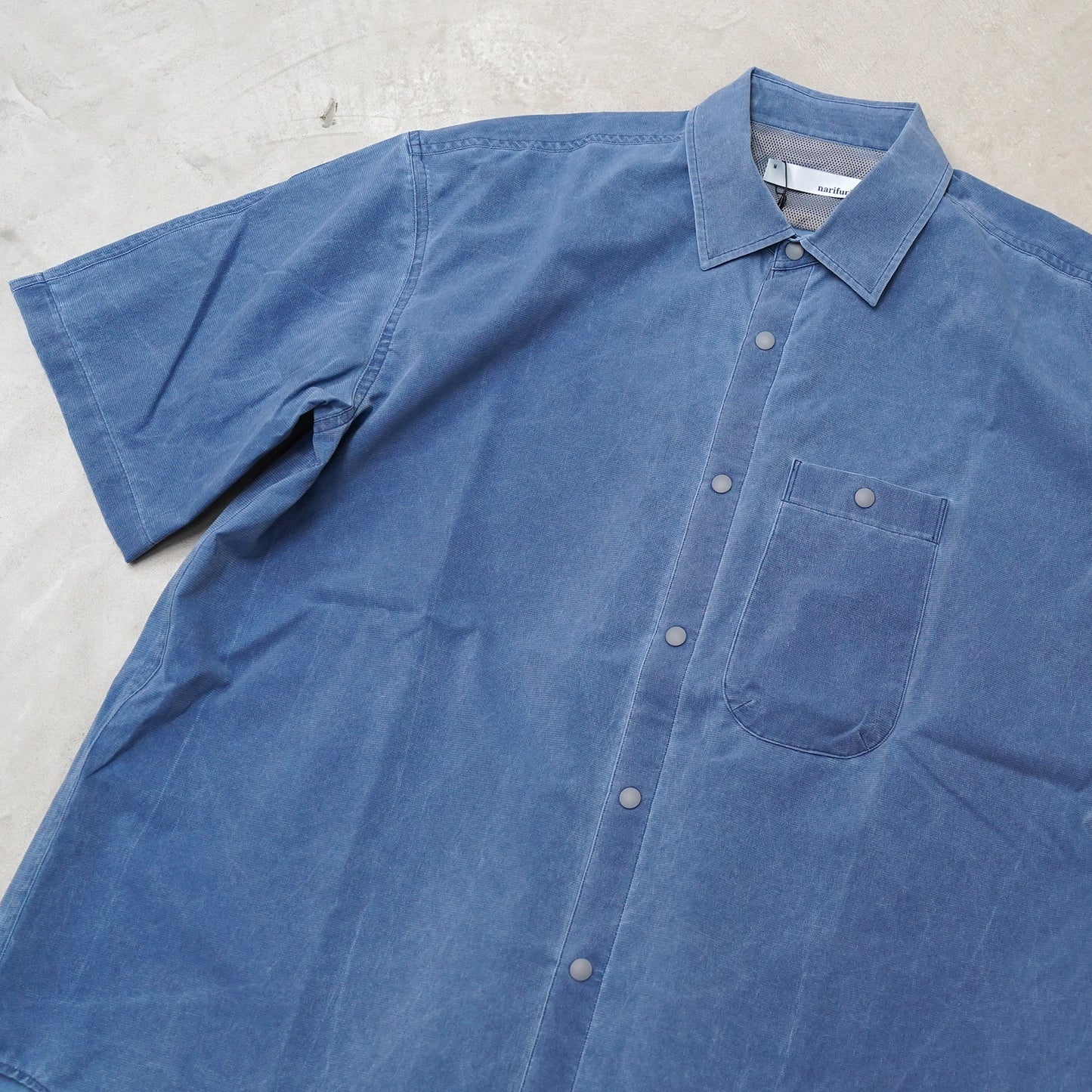 【NFC narifuri】ネイチャーフィールドクラブ ナリフリ NFC ピグメントメッシュ半袖シャツ "2Color”
