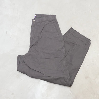 【THE NORTH FACE Purple Label】ノースフェイスパープルレーベル men's Ripstop Wide Cropped Field Pants "Asphalt Gray"