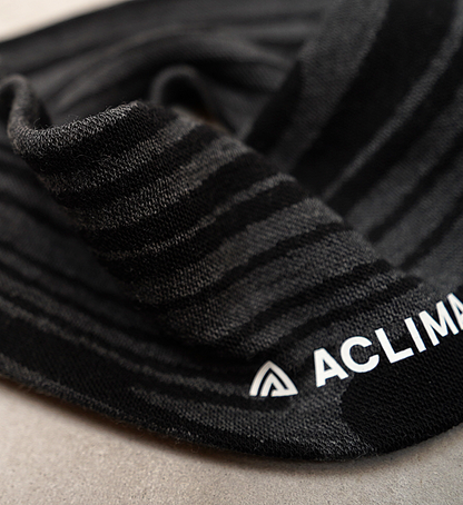 【ACLIMA】 アクリマ WarmWool Headband "Black Motion" ※ネコポス可