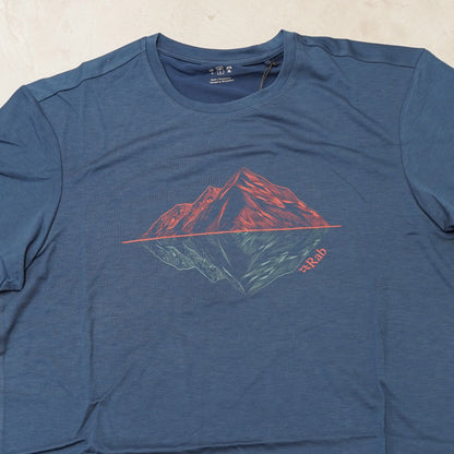 【Rab】ラブ men's Crimp Reflection Tee "2Color" ※ネコポス可