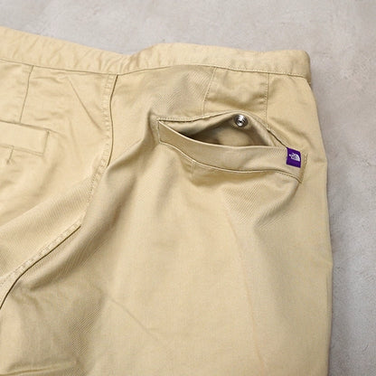 【THE NORTH FACE Purple Label】ノースフェイスパープルレーベル men's COOLMAX Chino Wide Tapered Pants "2Color"