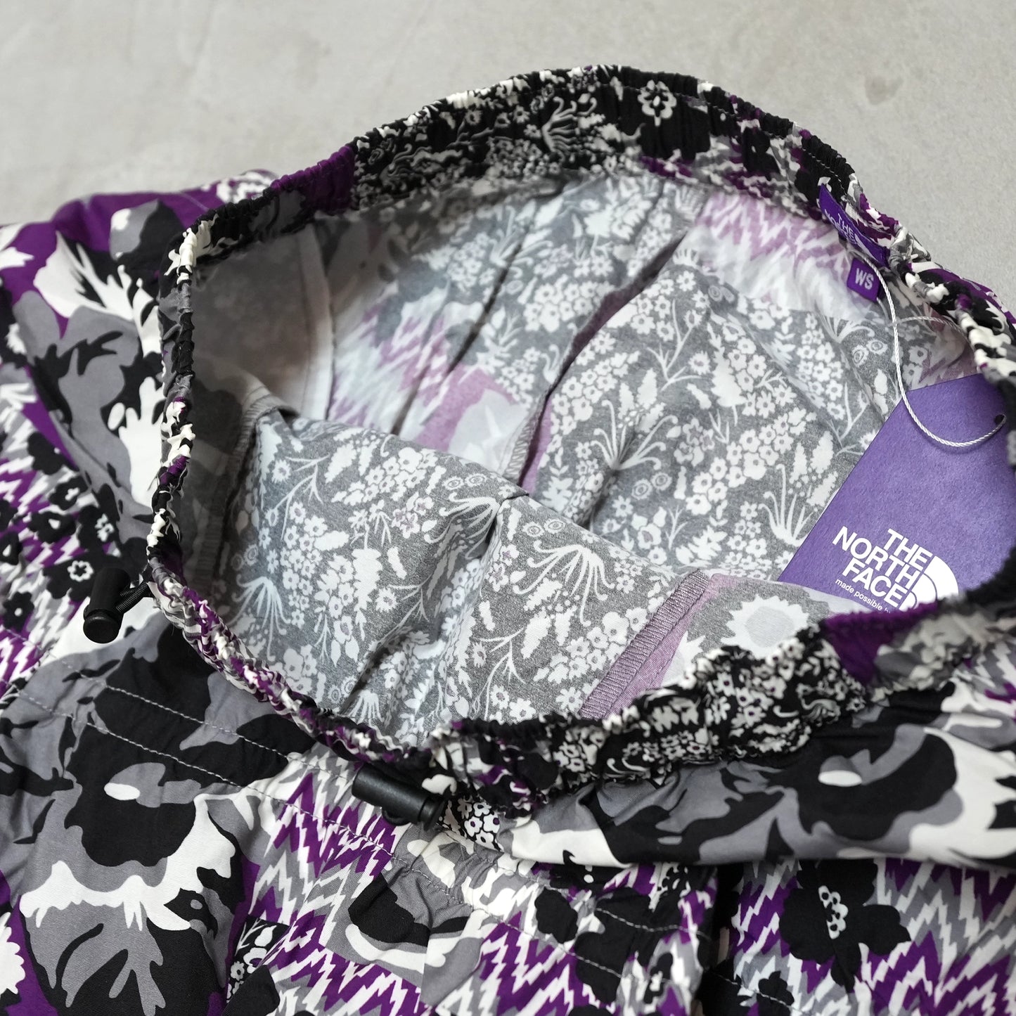 【THE NORTH FACE Purple Label】ノースフェイスパープルレーベル women's Flower Printed Field Tiered Skirt "Floral Patchwork"