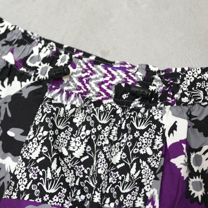 【THE NORTH FACE Purple Label】ノースフェイスパープルレーベル women's Flower Printed Field Tiered Skirt "Floral Patchwork"