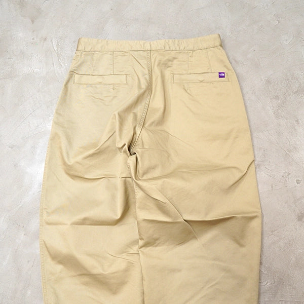 【THE NORTH FACE Purple Label】ノースフェイスパープルレーベル men's COOLMAX Chino Wide Tapered Pants "2Color"