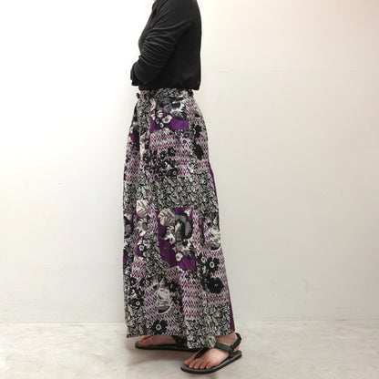 【THE NORTH FACE Purple Label】ノースフェイスパープルレーベル women's Flower Printed Field Tiered Skirt "Floral Patchwork"