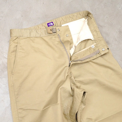 【THE NORTH FACE Purple Label】ノースフェイスパープルレーベル men's COOLMAX Chino Wide Tapered Pants "2Color"