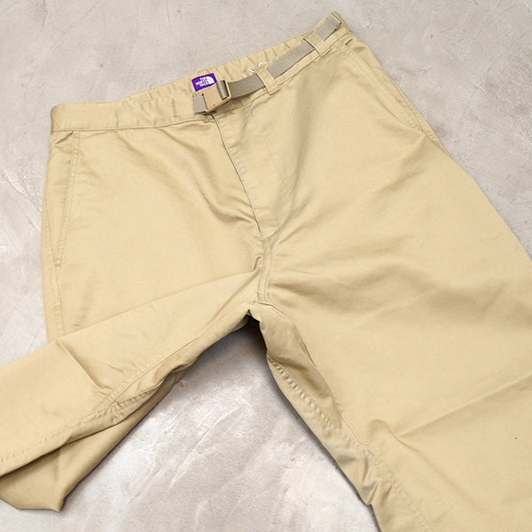 【THE NORTH FACE Purple Label】ノースフェイスパープルレーベル men's COOLMAX Chino Wide Tapered Pants "2Color"