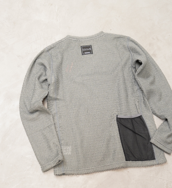 【Mountain Martial Arts】マウンテンマーシャルアーツ unisex MMA PERTEX® Wind Shell + POLARTEC® Alpha Direct LS Tee "Black"