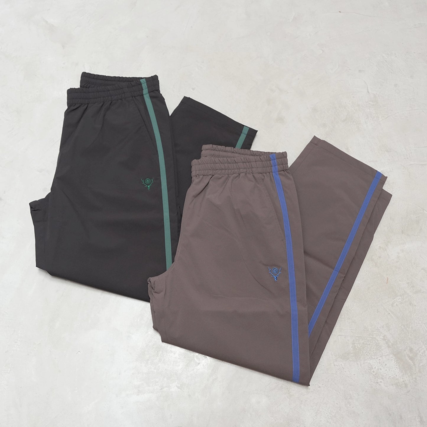 【South2 West8】サウスツーウエストエイト  Side Line Zipped Trail Pant - PE Ripstop "2Color"