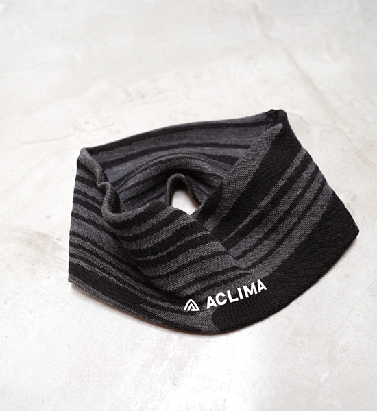 【ACLIMA】 アクリマ WarmWool Headband "Black Motion" ※ネコポス可