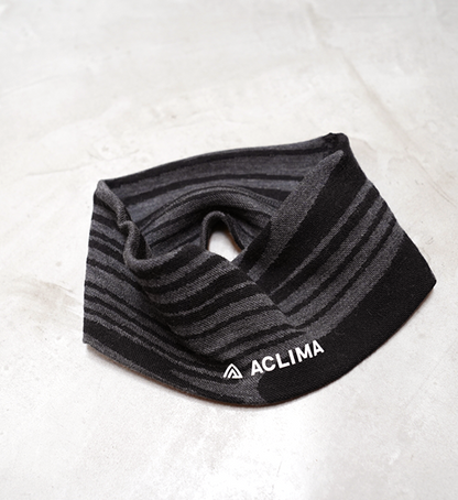 【ACLIMA】 アクリマ WarmWool Headband "Black Motion" ※ネコポス可