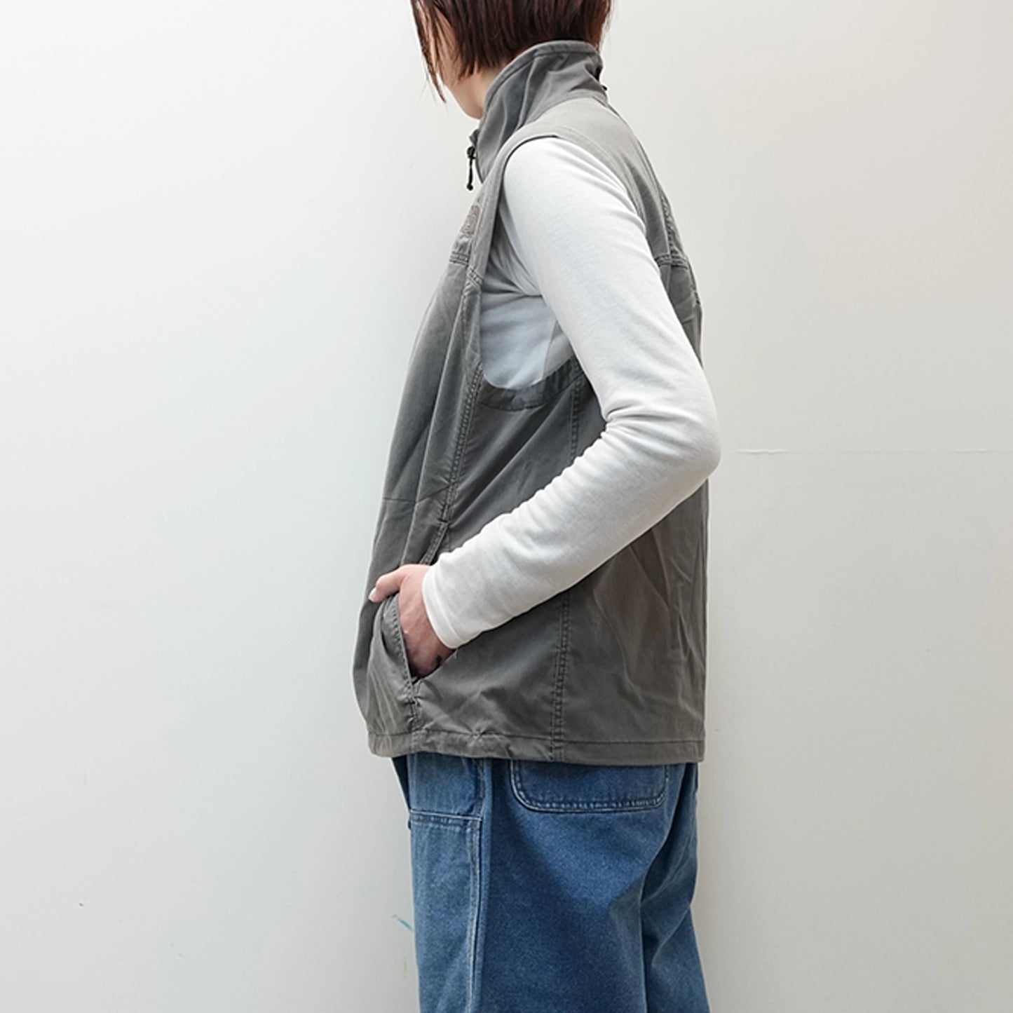 【THE NORTH FACE GAR】ザノースフェイス unisex GAR Faded Soft Shell Vest "2Color"