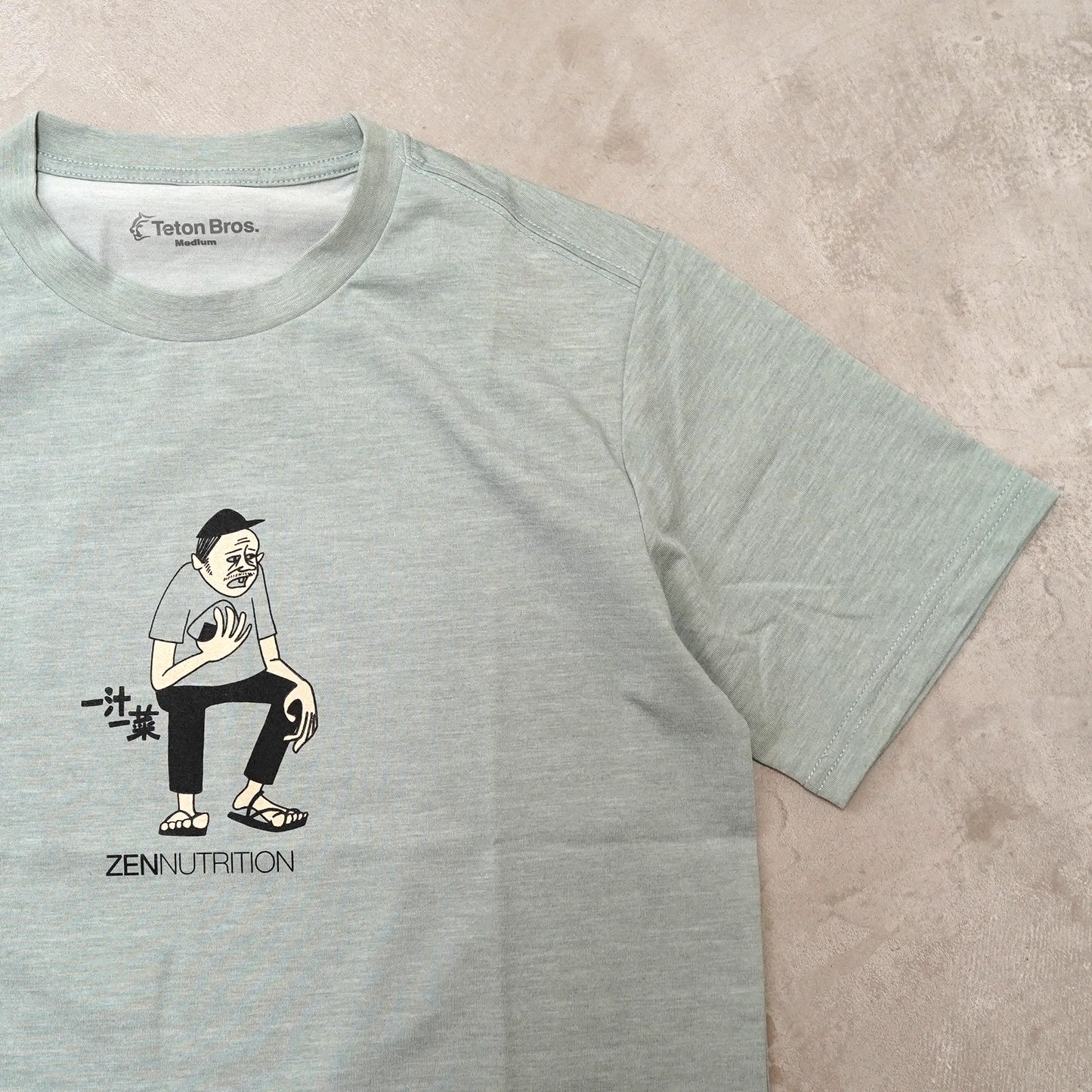 【ZEN NUTRITION】ゼンニュートリション HANAIxZEN×Teton Bros T-Shirts "3Color" ※ネコポス可