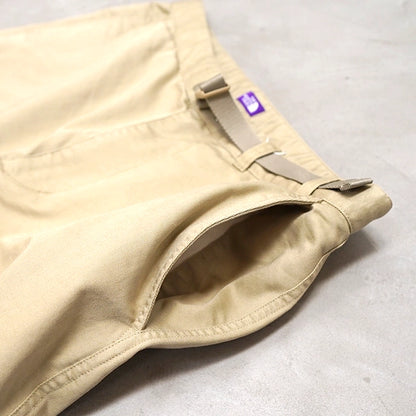 【THE NORTH FACE Purple Label】ノースフェイスパープルレーベル men's COOLMAX Chino Wide Tapered Pants "2Color"