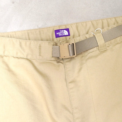 【THE NORTH FACE Purple Label】ノースフェイスパープルレーベル men's COOLMAX Chino Wide Tapered Pants "2Color"