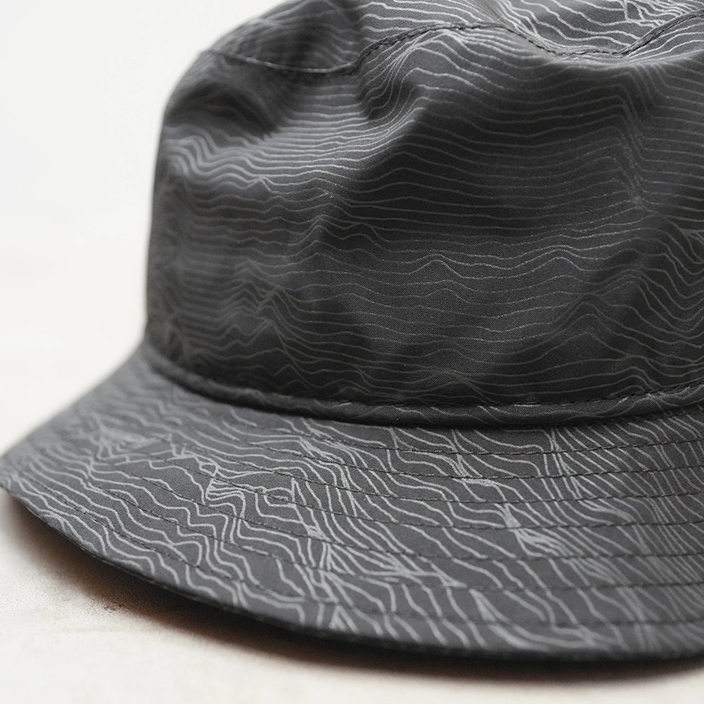【NEW ERA OUTDOOR】ニューエラアウトドア Bucket01 GORE-TEX 2L Topographic surface "Black"