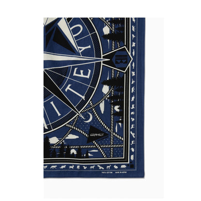 【and wander】アンドワンダー GRAMICCI×and wander yosemite graphic bandana "2Color" ※ネコポス可