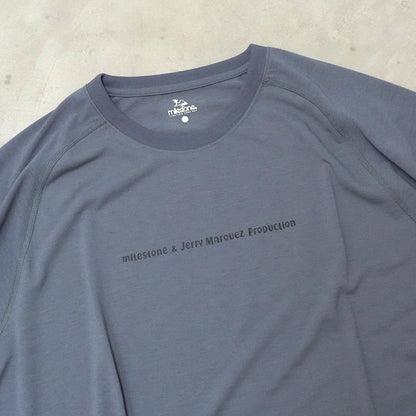 【milestone】マイルストーン unisex milestone&Jerry Marquez production milestone Original T-Shirt Canvas "3Color"