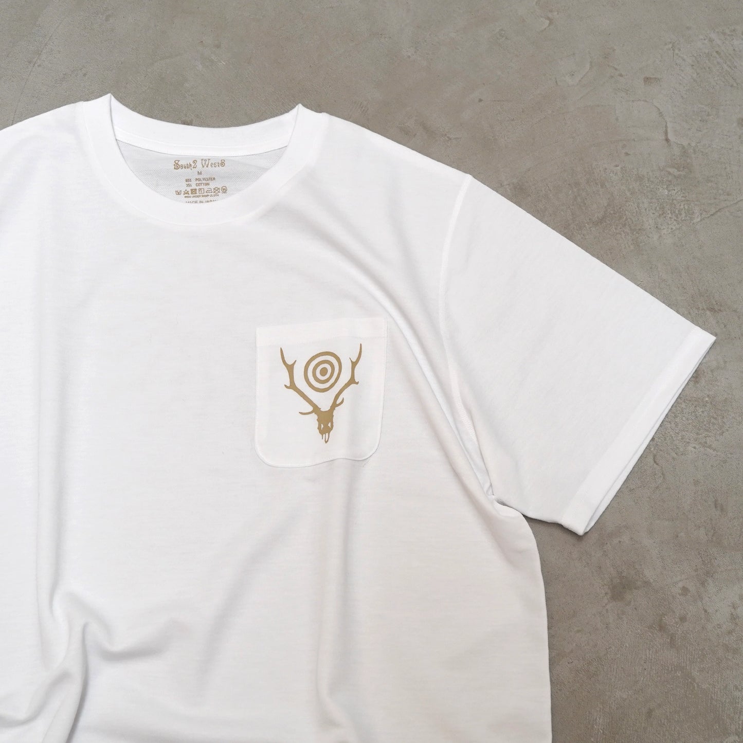 【South2 West8】サウスツーウエストエイト S/S Round Pocket Tee-Circle Horn "3Color" ※ネコポス可
