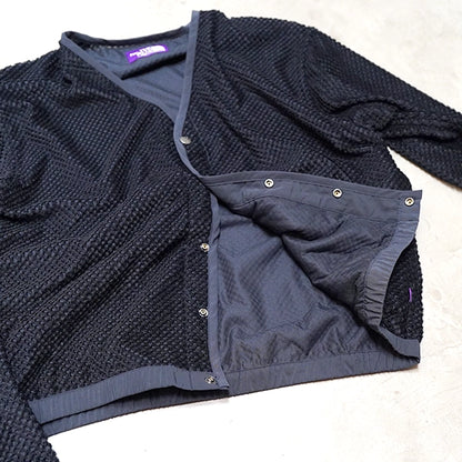 【THE NORTH FACE Purple Label】ノースフェイスパープルレーベル  men's Field Reversible Snap Cardigan "Navy"