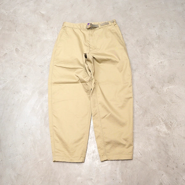 【THE NORTH FACE Purple Label】ノースフェイスパープルレーベル men's COOLMAX Chino Wide Tapered Pants "2Color"
