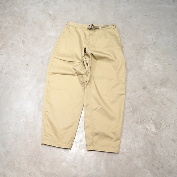 【THE NORTH FACE Purple Label】ノースフェイスパープルレーベル men's COOLMAX Chino Wide Tapered Pants "2Color"