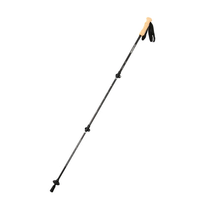 【and wander】アンドワンダー carbon trekking pole "Black"
