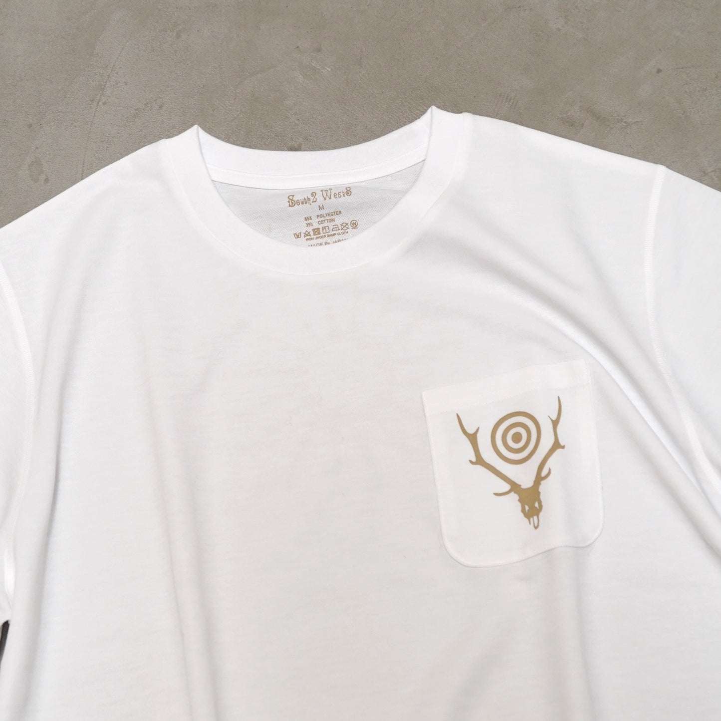 【South2 West8】サウスツーウエストエイト S/S Round Pocket Tee-Circle Horn "3Color" ※ネコポス可