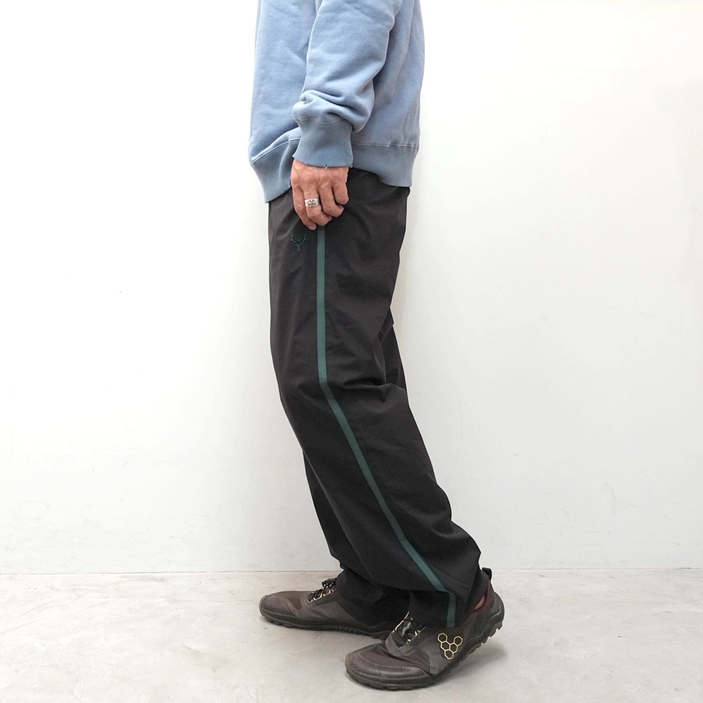 【South2 West8】サウスツーウエストエイト  Side Line Zipped Trail Pant - PE Ripstop "2Color"