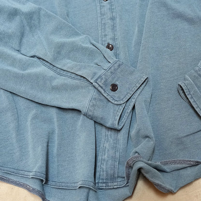 【THE NORTH FACE Purple Label】ノースフェイスパープルレーベル  men's Mountain Hooded Shirt "Indigo Bleach"