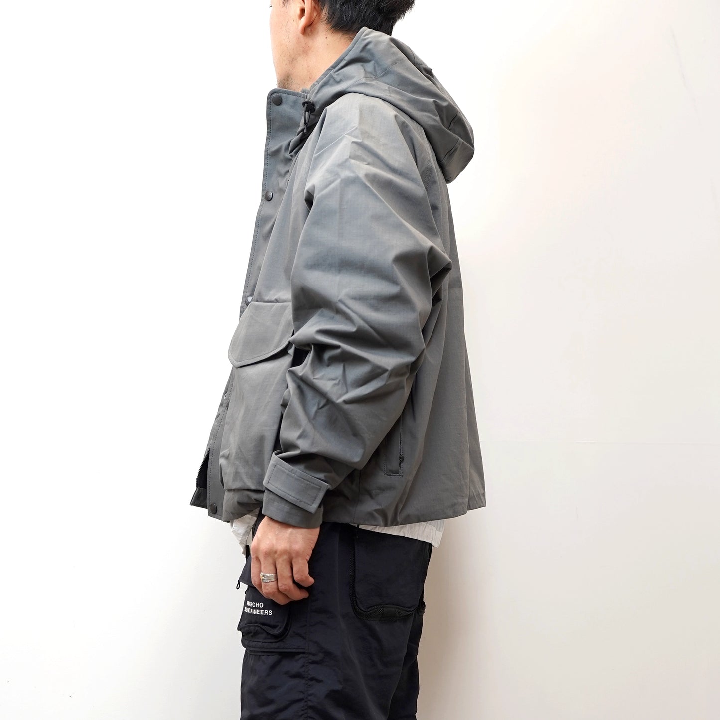 【South2 West8】サウスツーウエストエイト men's River Trek Utility Jacket-C/MO Ripstop "Gray"