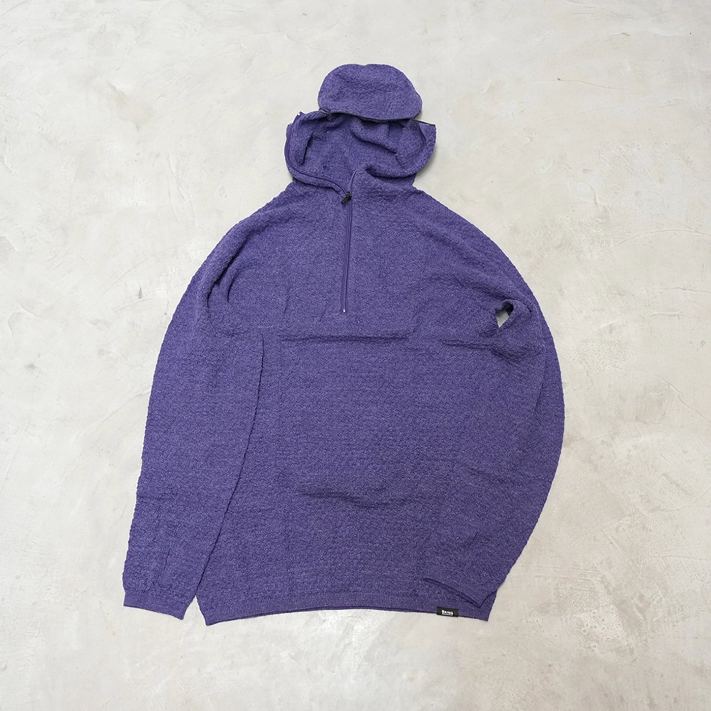【BRING】ブリング unisex WUNDERWEAR Half-Zip Hoody "4Color"