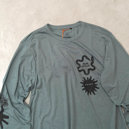 【ROARK RUN AMOK】ロアークランアモック men's Mathis LS "2Color" ※ネコポス可