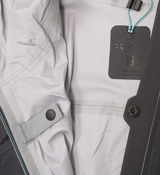 【Rab】ラブ women's Kinetic Ultra Jacket "Anthracite"