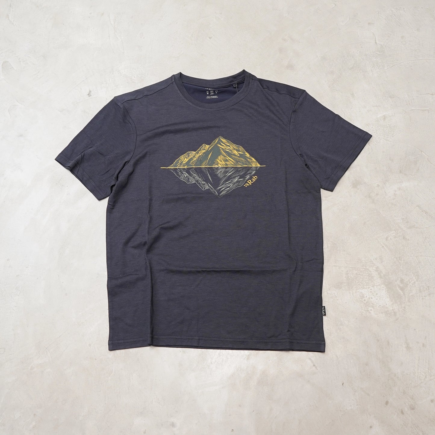 【Rab】ラブ men's Crimp Reflection Tee "2Color" ※ネコポス可
