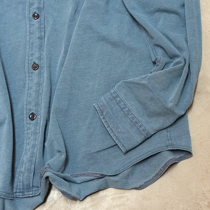 【THE NORTH FACE Purple Label】ノースフェイスパープルレーベル  men's Mountain Hooded Shirt "Indigo Bleach"