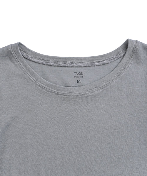 【TAION】タイオン women's Merino Wool Under Wear Long Sleeve T-shirt "2Color" ※ネコポス可