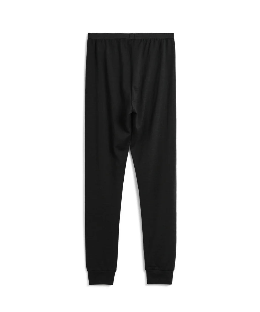 【TAION】タイオン women's Merino Wool Under Wear Long Leggings "Black" ※ネコポス可