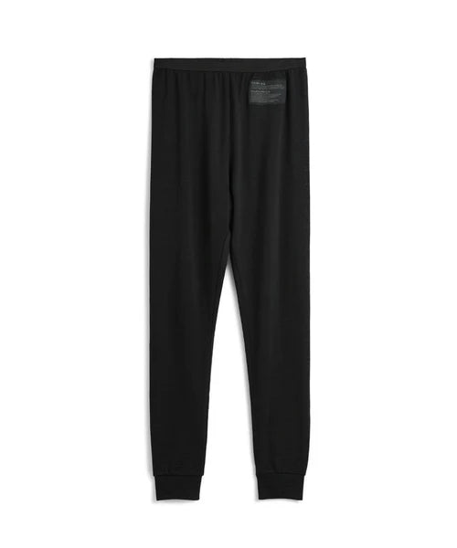 【TAION】タイオン women's Merino Wool Under Wear Long Leggings "Black" ※ネコポス可