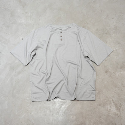 【BRING】ブリング unisex WUNDERWEAR Henry Neck T-shirt "3Color" ※ネコポス可