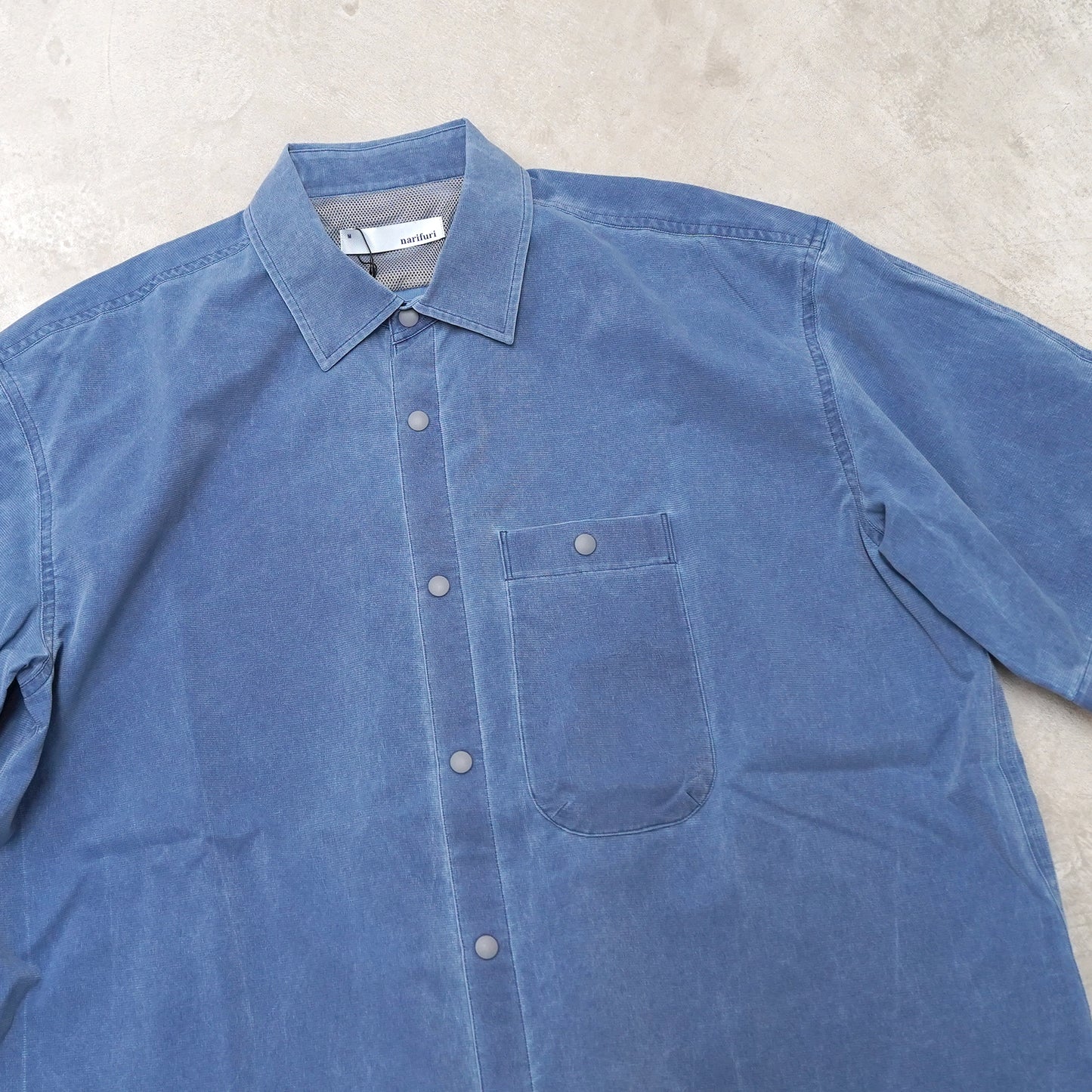 【NFC narifuri】ネイチャーフィールドクラブ ナリフリ NFC ピグメントメッシュ半袖シャツ "2Color”